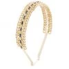 Rosantica Greca Goldtone & Crystal Headband