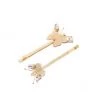 Rosantica Melitea Goldtone Faux Crystal Butterfly 2-Piece Hair Pin Set