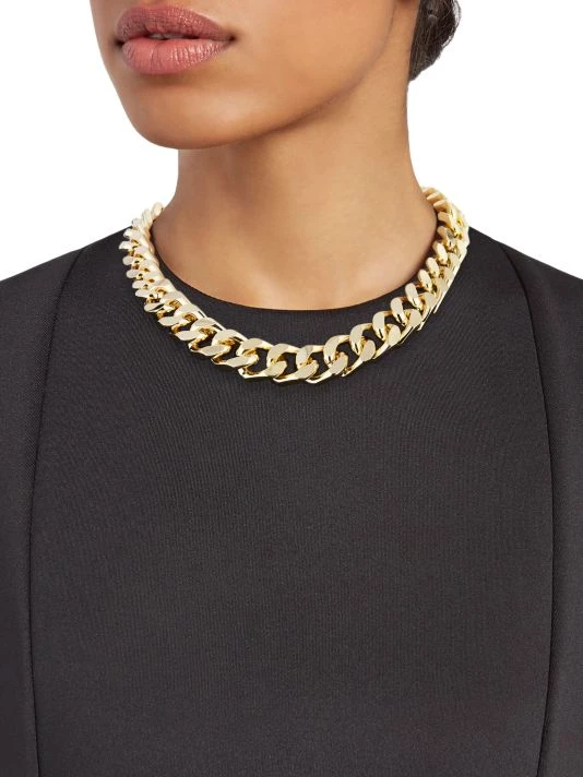 Rosantica Amy Goldtone Curb-Chain Necklace 2 Rosantica Amy Goldtone Curb-Chain Necklace - Image 2