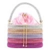 Rosantica Holli Favilla Crystal-Embellished Top Handle Bag
