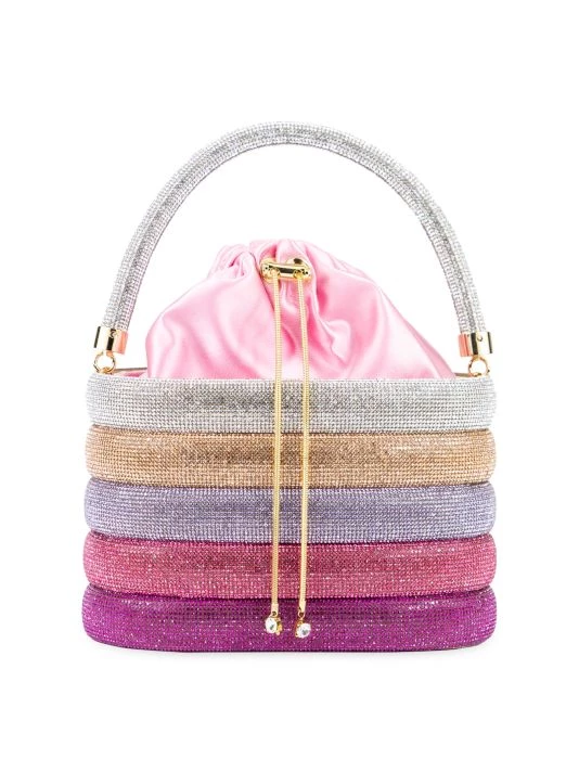 Rosantica Holli Favilla Crystal-Embellished Top Handle Bag 1 Rosantica Holli Favilla Crystal-Embellished Top Handle Bag