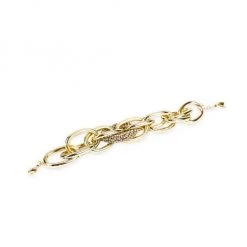 Rosantica Victoria Goldtone & Crystal Chain Bracelet