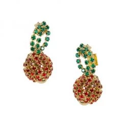 Rosantica Cherry Faux Crystal Drop Earrings