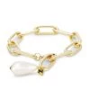 Rosantica Promessa Goldtone & Resin Pearl Chain Bracelet