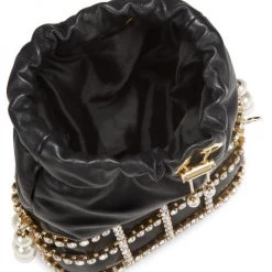 Rosantica Holli Embellished Convertible Bucket Bag -Rosantica And Giuseppe Zanotti shop unnamed file 208