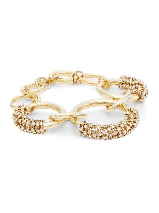 Rosantica Circo Goldtone Chain Bracelet 1 Rosantica Circo Goldtone Chain Bracelet