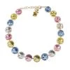 Rosantica Pastello Goldtone Faux Crystal Collar Necklace