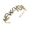Rosantica Goldtone & Faux Crystal Voyage Cuff Bracelet