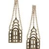 Rosantica Voyage Goldtone & Faux Crystal Drop Earrings