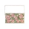 Rosantica Cartolina Rose Crystal-Embellished Top Handle Bag
