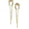 Rosantica Clara Goldtone & Crystal Earrings