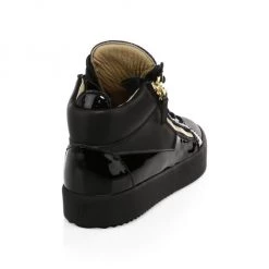 Giuseppe Zanotti Leather Zip Sneakers For Men Black -Rosantica And Giuseppe Zanotti shop unnamed file 263