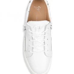 Giuseppe Zanotti Men's Birel Leather Flocked Low-Top Sneakers For Men Orange 11 Giuseppe Zanotti Men's Birel Leather Flocked Low-Top Sneakers For Men Orange -Rosantica And Giuseppe Zanotti shop unnamed file 282