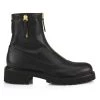 Giuseppe Zanotti Leather Ankle Combat Booties