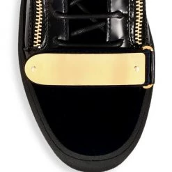 Giuseppe Zanotti Double-Bar Leather High-Top Sneakers For Men 9 Giuseppe Zanotti Double-Bar Leather High-Top Sneakers For Men -Rosantica And Giuseppe Zanotti shop unnamed file 316