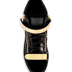 Giuseppe Zanotti Double-Bar Leather High-Top Sneakers For Men 10 Giuseppe Zanotti Double-Bar Leather High-Top Sneakers For Men -Rosantica And Giuseppe Zanotti shop unnamed file 317