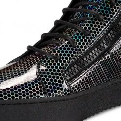 Giuseppe Zanotti Glossy Patterned Mid-Top Sneakers For Men -Rosantica And Giuseppe Zanotti shop unnamed file 330