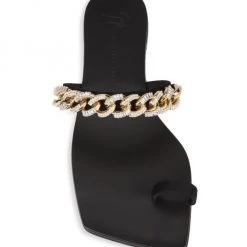 Giuseppe Zanotti Pentagono Suede Chain Sandals -Rosantica And Giuseppe Zanotti shop unnamed file 349