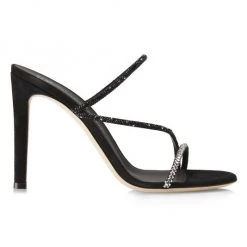 Giuseppe Zanotti Suede High-Heel Sandals Black -Rosantica And Giuseppe Zanotti shop unnamed file 377