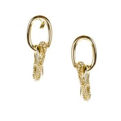 Rosantica Victoria Goldtone & Crystal Drop Earrings