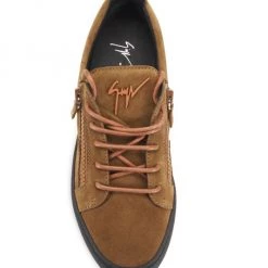 Giuseppe Zanotti Maylondon Suede Low-Top Sneakers For Men -Rosantica And Giuseppe Zanotti shop unnamed file 402