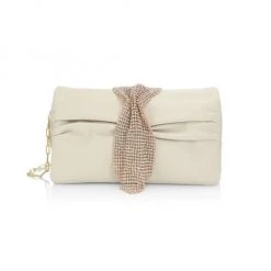 Rosantica Scintille Embellished Leather Crossbody Bag