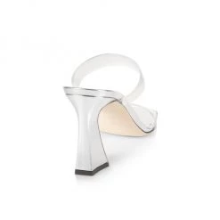 Giuseppe Zanotti Vanilla PVC Sculpted Heel Mules Silver -Rosantica And Giuseppe Zanotti shop unnamed file 418