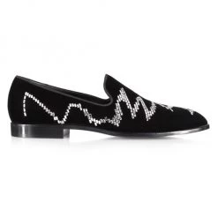 Giuseppe Zanotti Flavio Velvet Smoking Loafers For Men