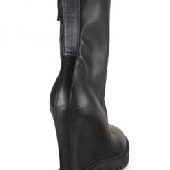 Giuseppe Zanotti Candis Leather Lug-Sole Wedge Boots -Rosantica And Giuseppe Zanotti shop unnamed file 498