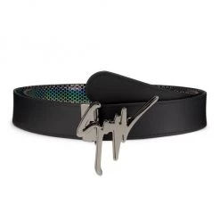 Giuseppe Zanotti Rainbow Honeycomb Leather Belt For Men -Rosantica And Giuseppe Zanotti shop unnamed file 512
