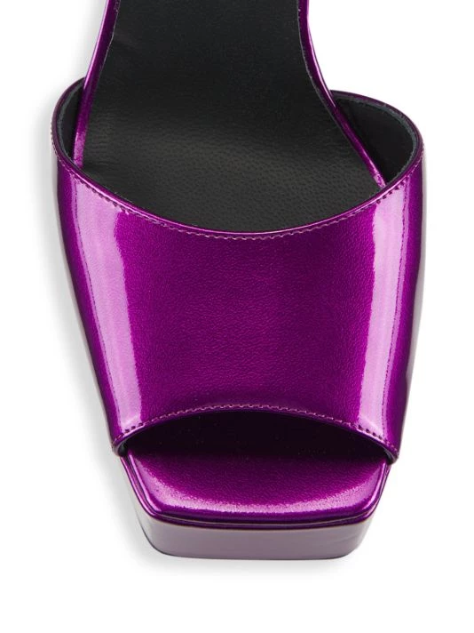 Giuseppe Zanotti Blasvegas Metallic Leather Platform Sandals 4 Giuseppe Zanotti Blasvegas Metallic Leather Platform Sandals - Image 4