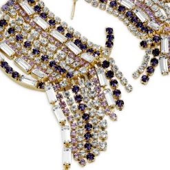 Rosantica Amanda Goldtone & Synthetic Crystal Hoop Earrings -Rosantica And Giuseppe Zanotti shop unnamed file 53