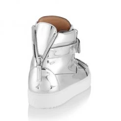 Giuseppe Zanotti Metallic High-Top Sneakers For Men -Rosantica And Giuseppe Zanotti shop unnamed file 553