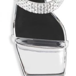 Giuseppe Zanotti Vanilla 85 Metallic Leather Mules Silver -Rosantica And Giuseppe Zanotti shop unnamed file 560