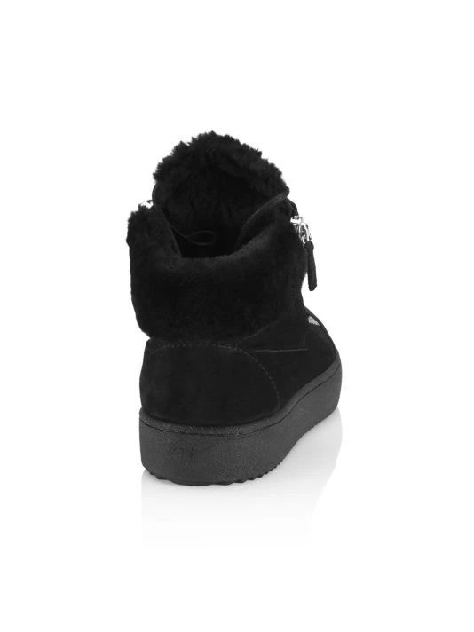 Giuseppe Zanotti Maylondon Shearling High-Top Sneakers For Men 3 Giuseppe Zanotti Maylondon Shearling High-Top Sneakers For Men - Image 3