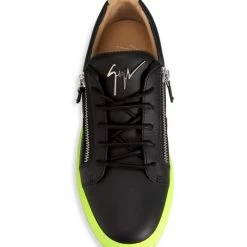 Giuseppe Zanotti Maylondon Leather Zip-Up Sneakers For Men -Rosantica And Giuseppe Zanotti shop unnamed file 575