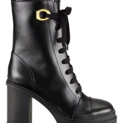 Giuseppe Zanotti Cubalibre Lug-Sole Lace-Up Boots