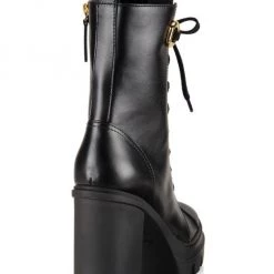 Giuseppe Zanotti Cubalibre Lug-Sole Lace-Up Boots -Rosantica And Giuseppe Zanotti shop unnamed file 599