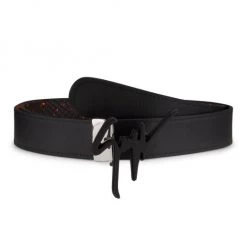 Giuseppe Zanotti Embossed Leather Belt For Men -Rosantica And Giuseppe Zanotti shop unnamed file 616
