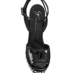 Giuseppe Zanotti Saintrò Embellished Leather Platform Sandals -Rosantica And Giuseppe Zanotti shop unnamed file 621