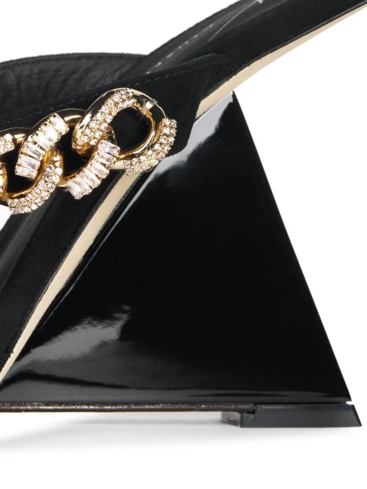 Giuseppe Zanotti Tutankamon Sculpted Wedge Suede Sandals 6 Giuseppe Zanotti Tutankamon Sculpted Wedge Suede Sandals - Image 6