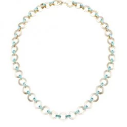 Rosantica Rondella Goldtone Collar Necklace