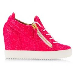 Giuseppe Zanotti Glitter Wedge Sneakers