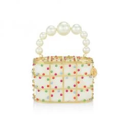 Rosantica X Anna Dello Russo Holli Lucine Embellished Top Handle Bag