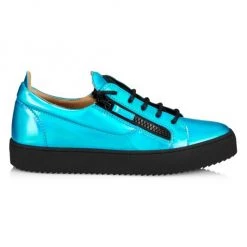 Giuseppe Zanotti Iridescent Zip-Up Sneakers For Men