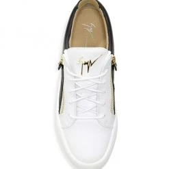 Giuseppe Zanotti Two-Tone Leather Low-Top Platform Sneakers For Men Fiamma -Rosantica And Giuseppe Zanotti shop unnamed file 727