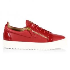 Giuseppe Zanotti Two-Tone Leather Low-Top Platform Sneakers For Men Fiamma -Rosantica And Giuseppe Zanotti shop unnamed file 730