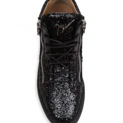Giuseppe Zanotti Glitter High-Top Zip Sneakers For Men -Rosantica And Giuseppe Zanotti shop unnamed file 753