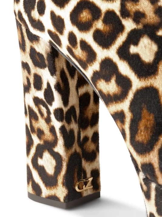 Giuseppe Zanotti New York 80 Cheetah Print Platform Booties 6 Giuseppe Zanotti New York 80 Cheetah Print Platform Booties - Image 6