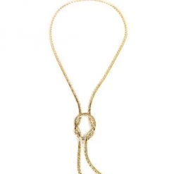 Rosantica Clara Goldtone & Crystal Lariat Necklace